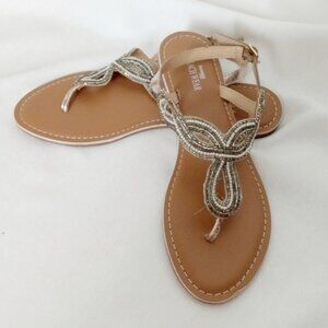 Beaded Sandals NWOT